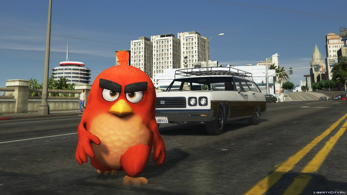 GTA 5 Mod Angry Bird Bubble - GTA 5 Mods Website