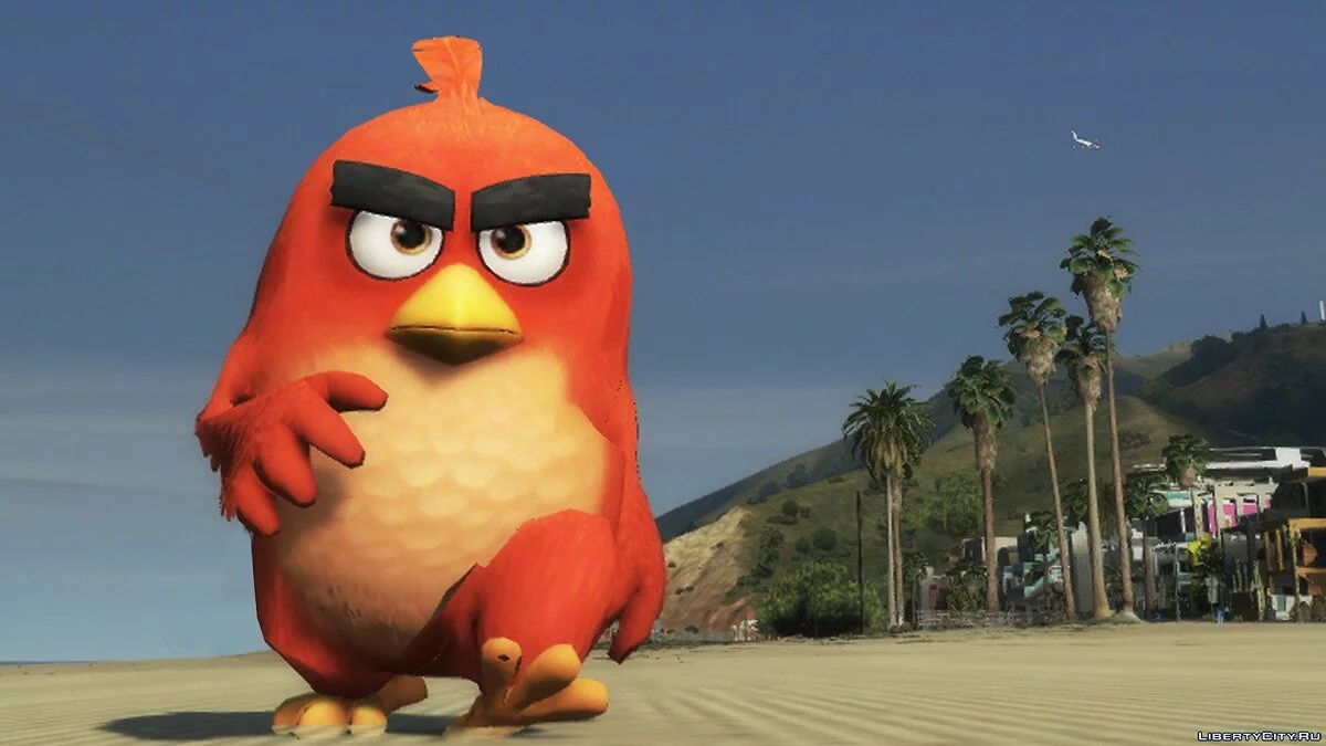 Red d'Angry Birds / GTA 5