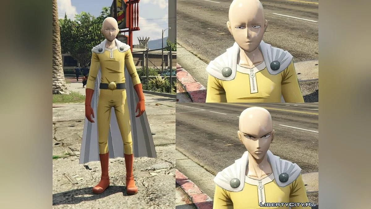 Saitama de l'anime One Punchman / GTA 5