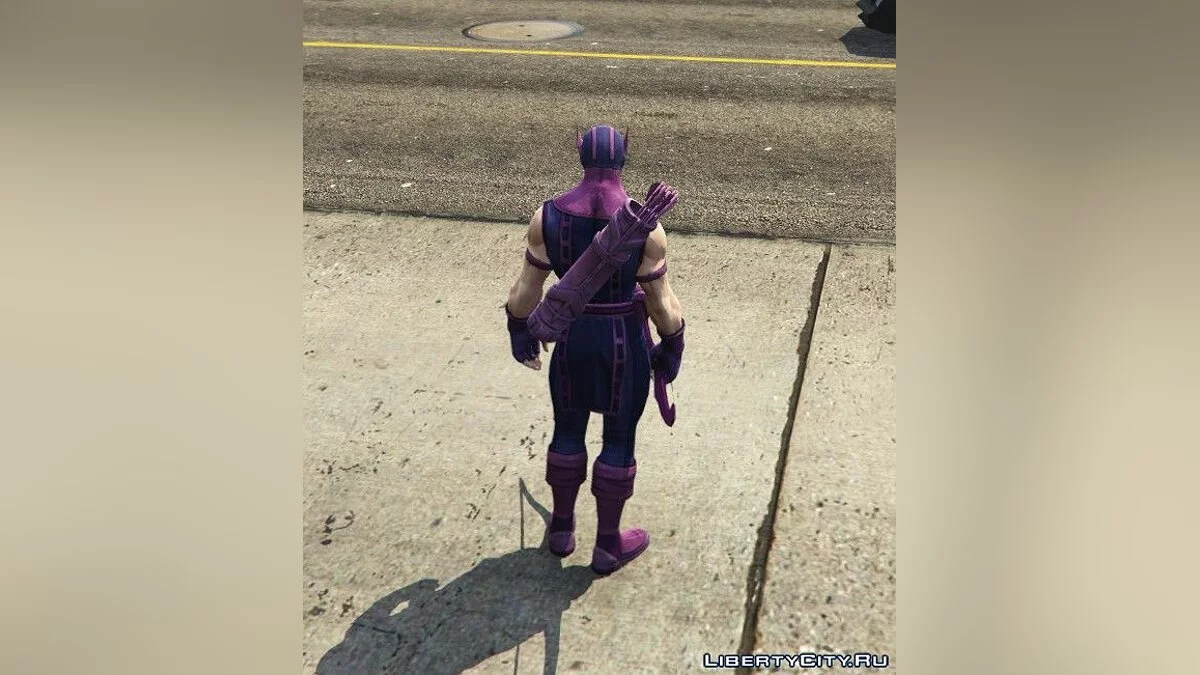 Hawkeye im klassischen Anzug / GTA 5