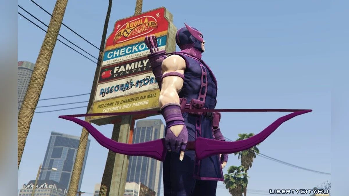 Hawkeye im klassischen Anzug / GTA 5