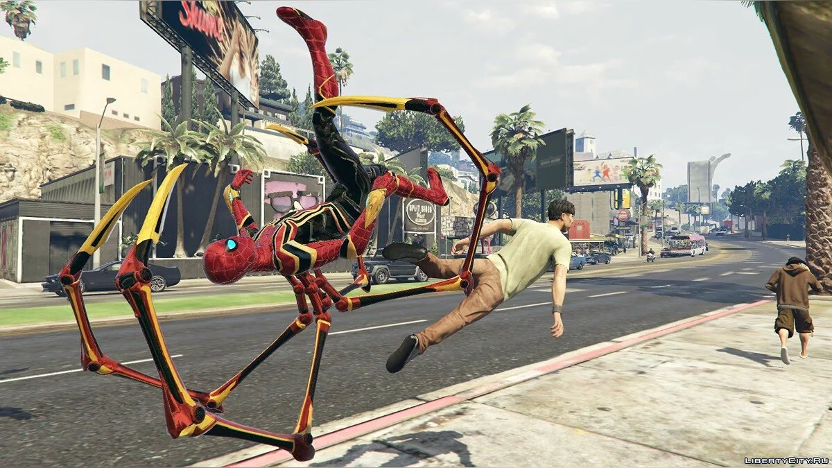 Залізний Людина-павук (металеві відображення) / GTA 5