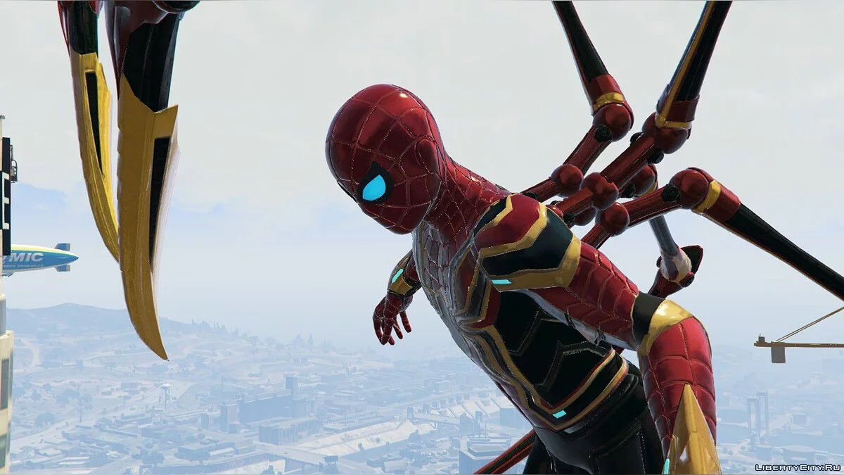 Залізний Людина-павук (металеві відображення) / GTA 5