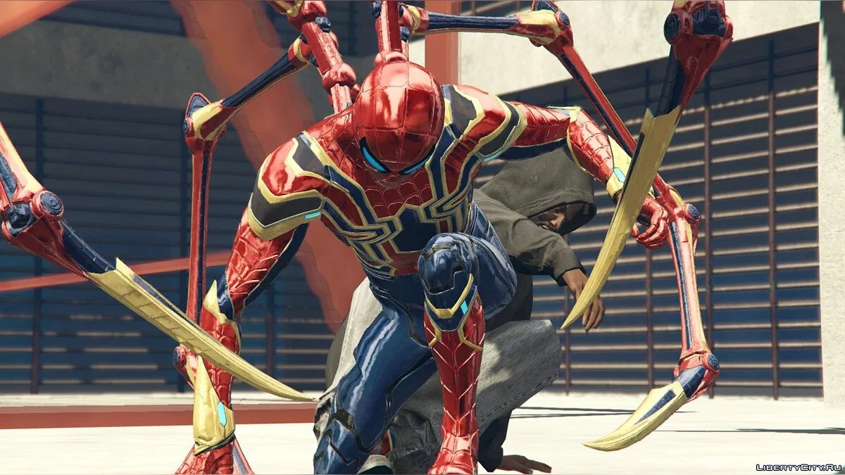 Залізний Людина-павук (металеві відображення) / GTA 5