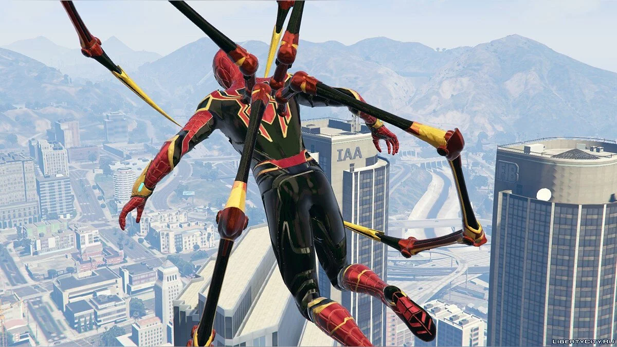 Залізний Людина-павук (металеві відображення) / GTA 5