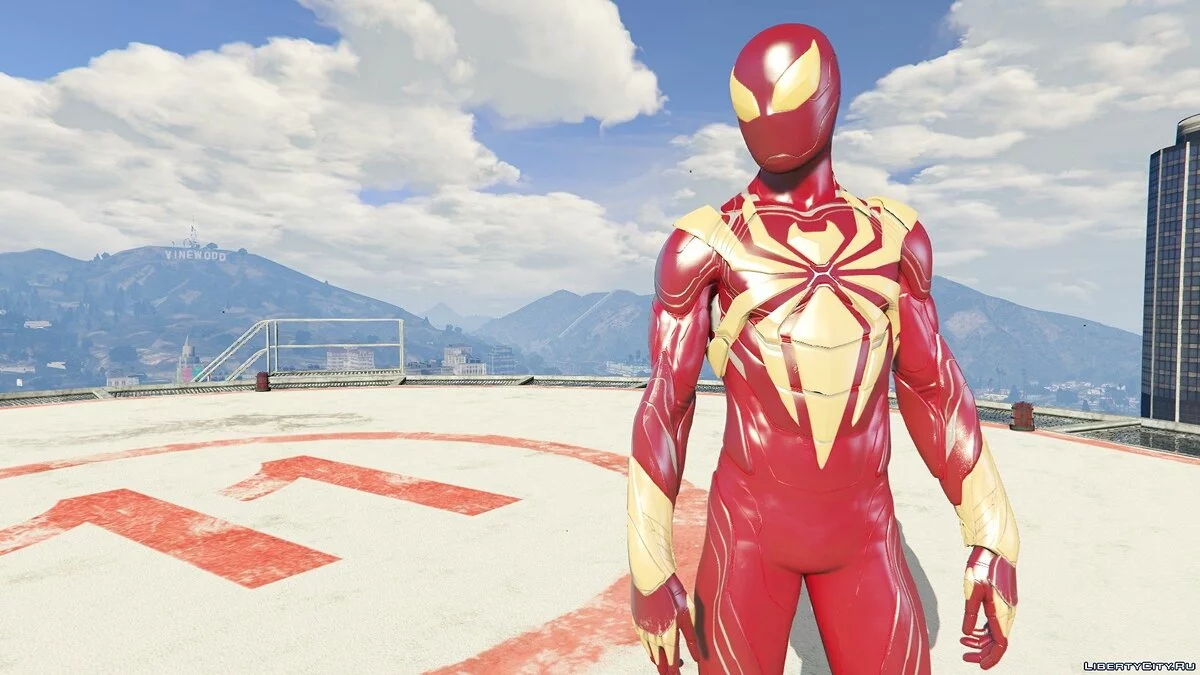 Homem-Aranha de Ferro PS4 [Ped Adicional] / GTA 5