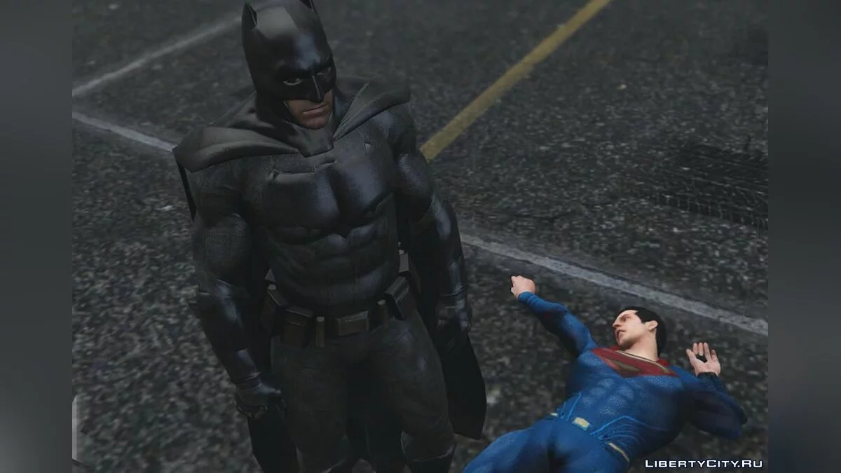 باتمان (BvS) W/فيزياء القماش 1.00 / جي تي أي 5