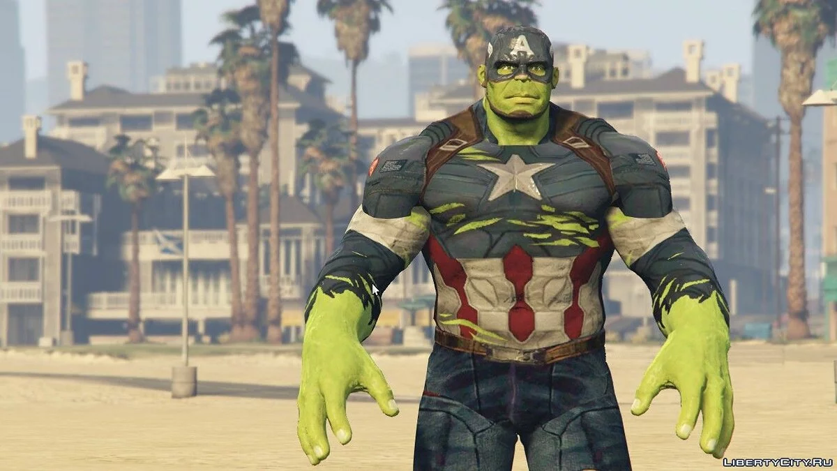 HULK - Captain America / GTA 5
