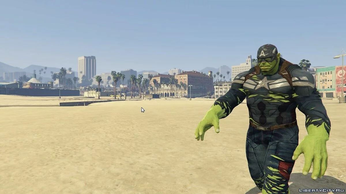 HULK - Captain America / GTA 5