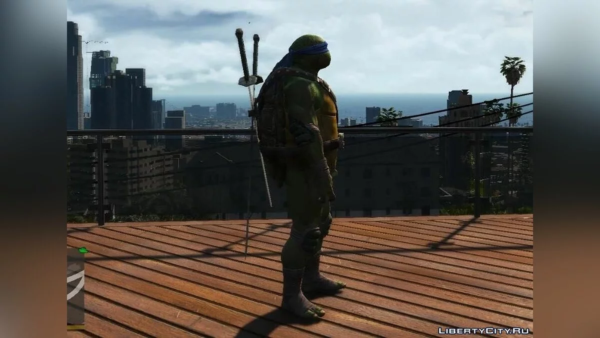 Leonardo de Injustice 2 - TMNT / GTA 5