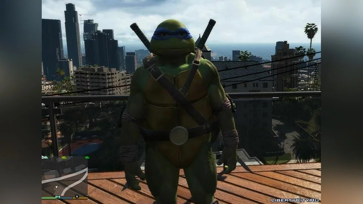 Leonardo de Injustice 2 - TMNT / GTA 5