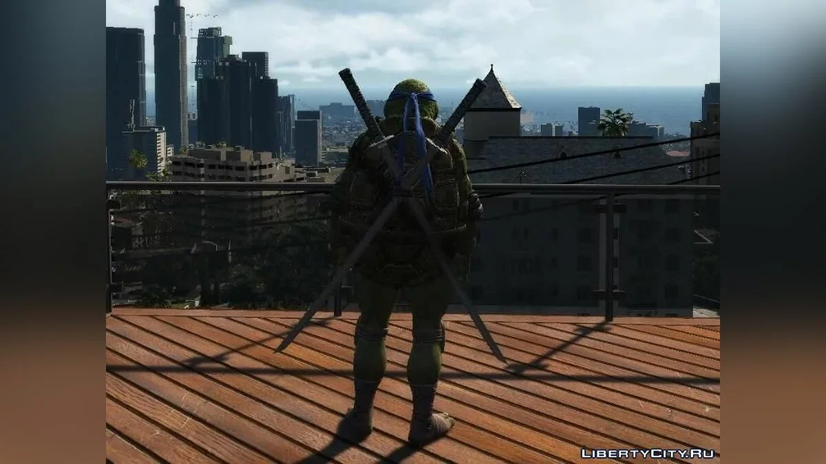 Leonardo de Injustice 2 - TMNT / GTA 5
