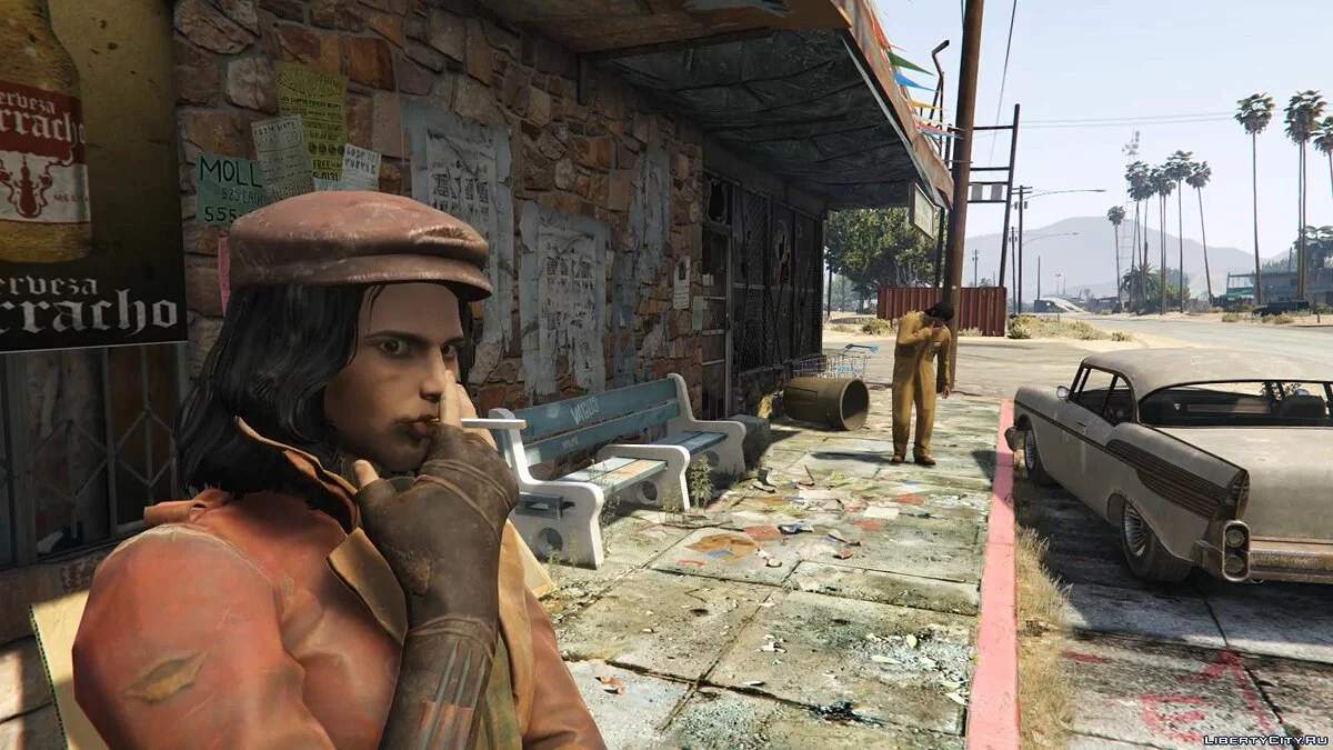 Piper Wright from Fallout 4 / GTA 5