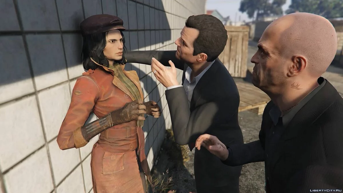 Piper Wright from Fallout 4 / GTA 5