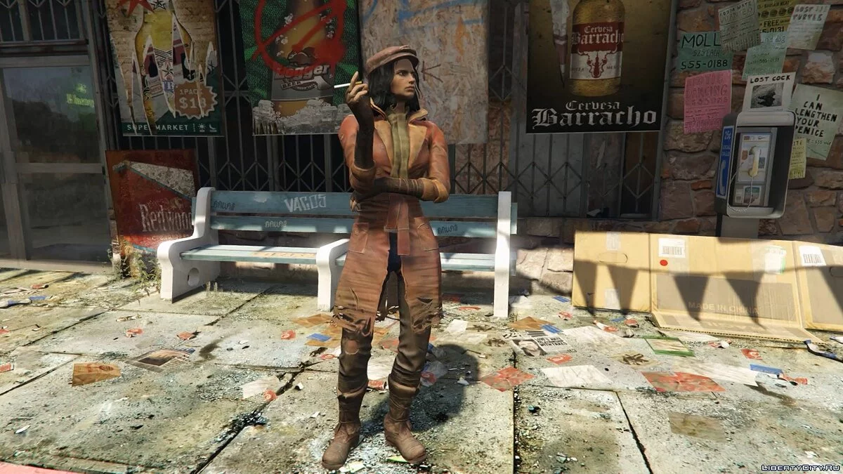 Piper Wright from Fallout 4 / GTA 5