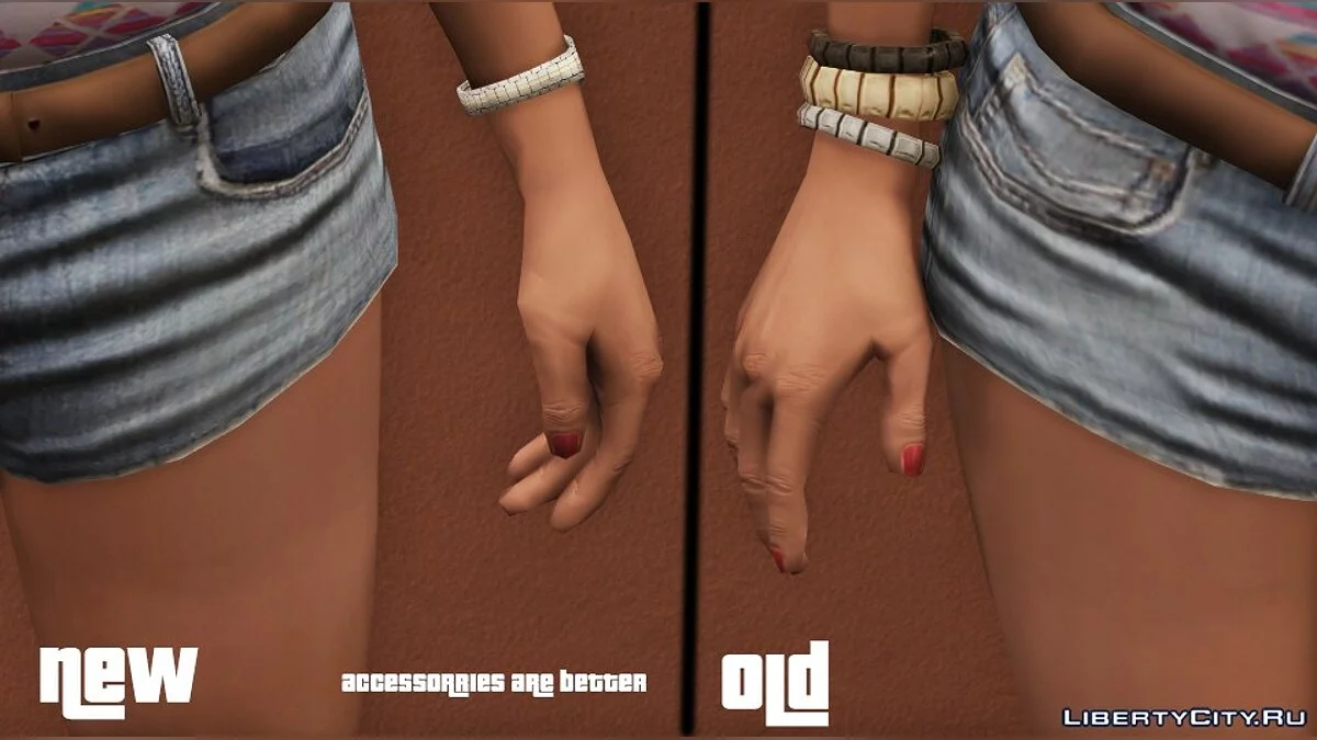 Enhanced Textures for Tracey / GTA 5