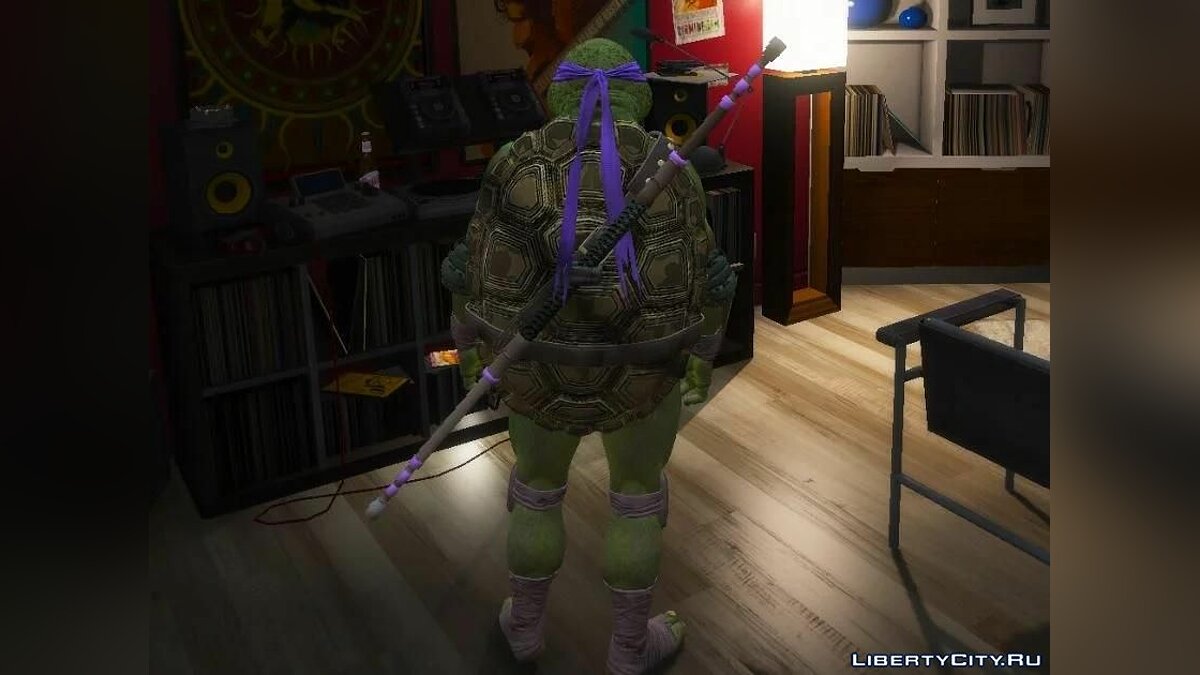 Mod articles. GTA 5 TMNT 2012 models.