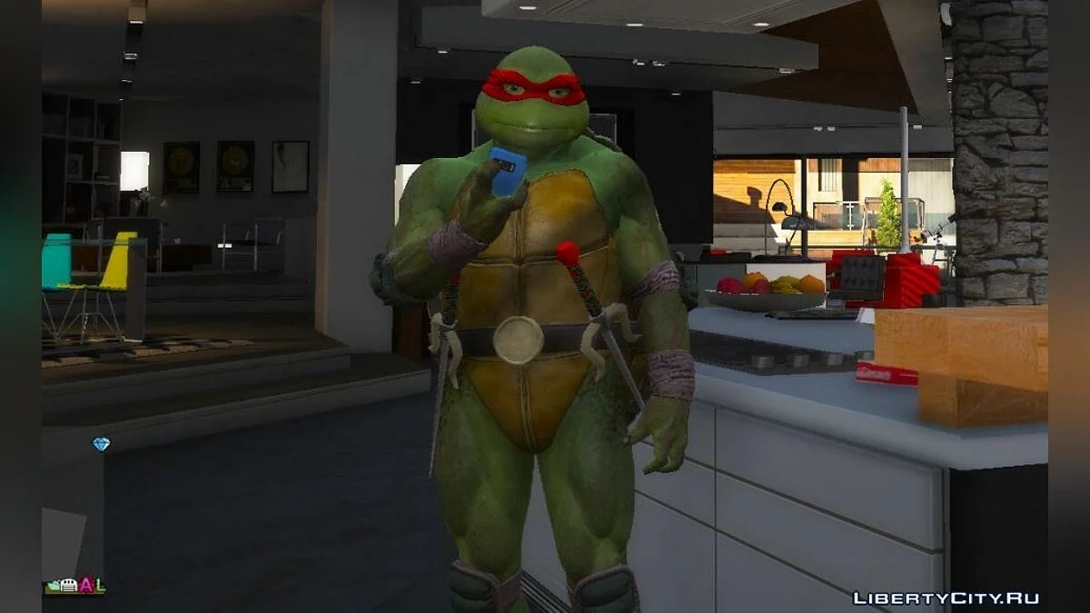 Рафаель з гри Injustice 2 / GTA 5