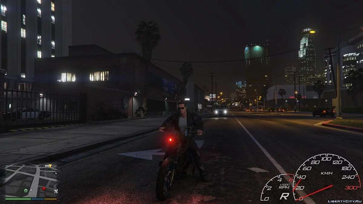 Terminator from the movie "Terminator 2 Judgment Day" / GTA 5