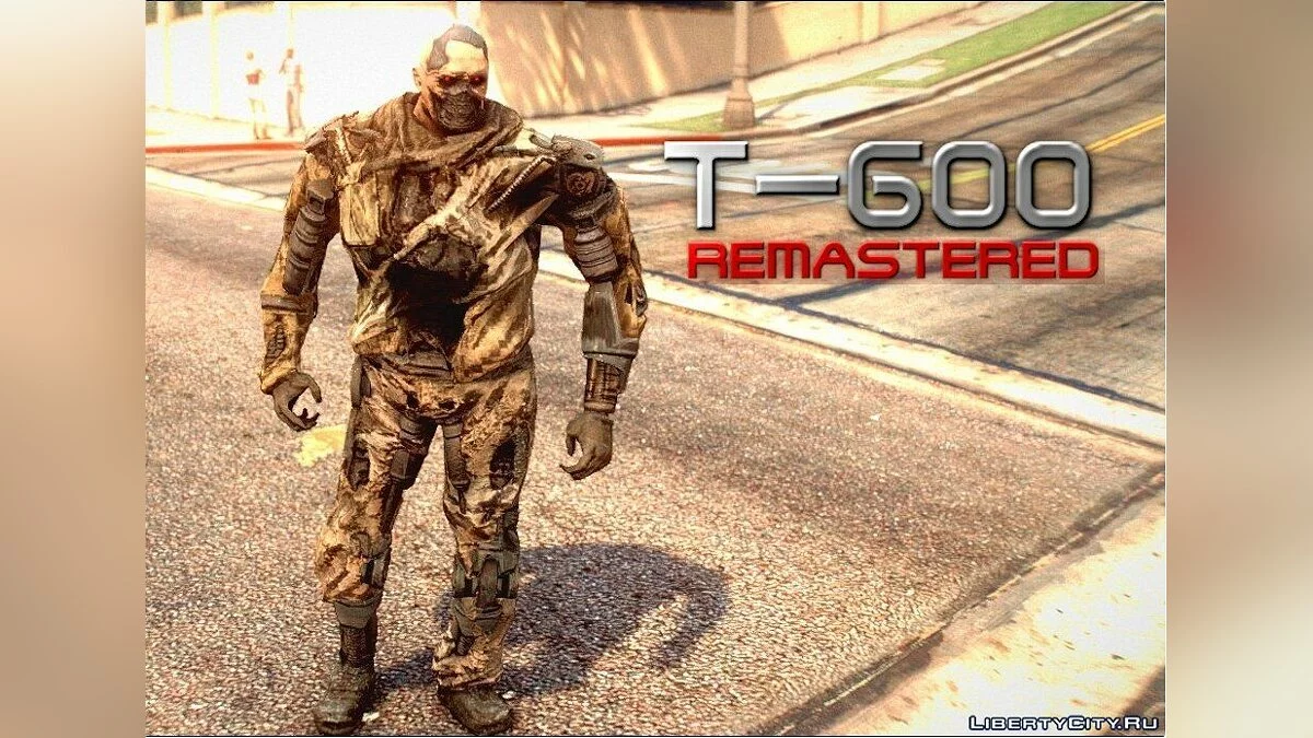 ترميناتور T-600 معاد تصميمه (إعادة تلوين) v1.0 / جي تي أي 5