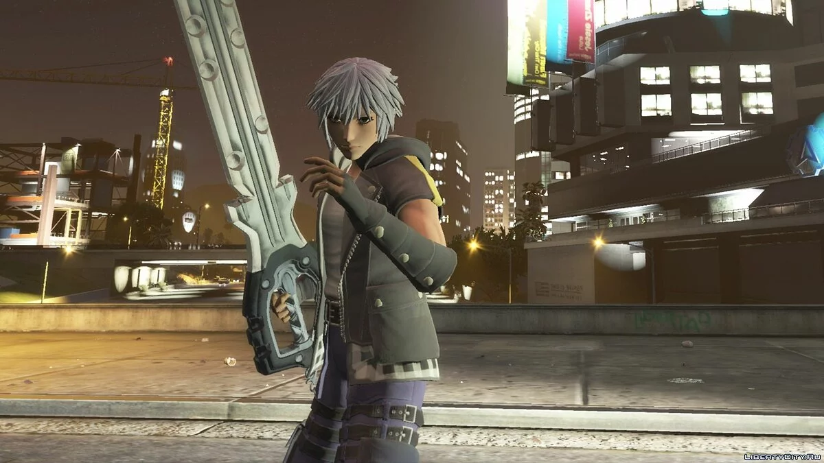 Riku de Kingdom Hearts III / GTA 5