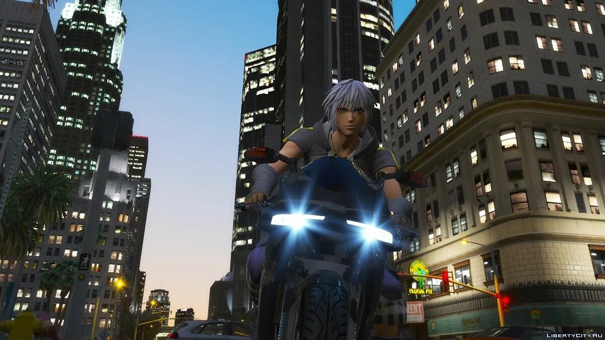 Riku de Kingdom Hearts III / GTA 5
