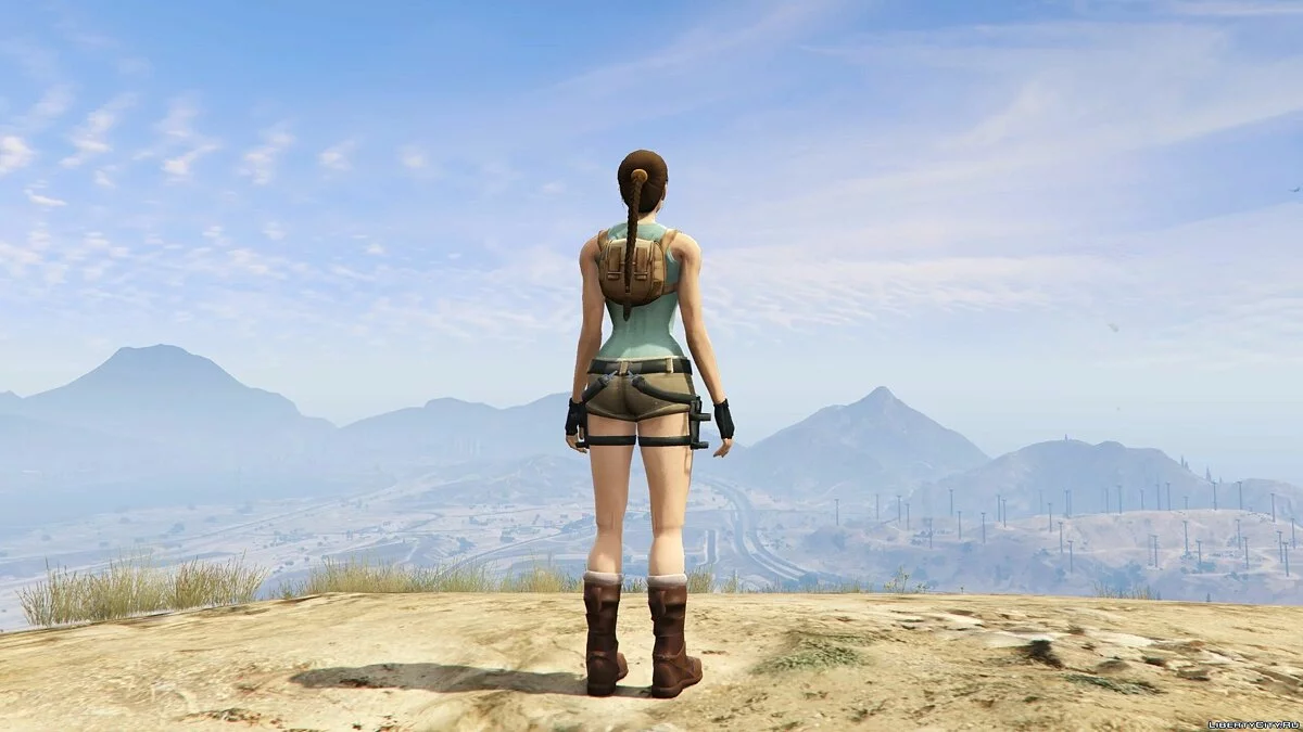 劳拉·克劳馥 [附加行人] 2.0 / GTA 5