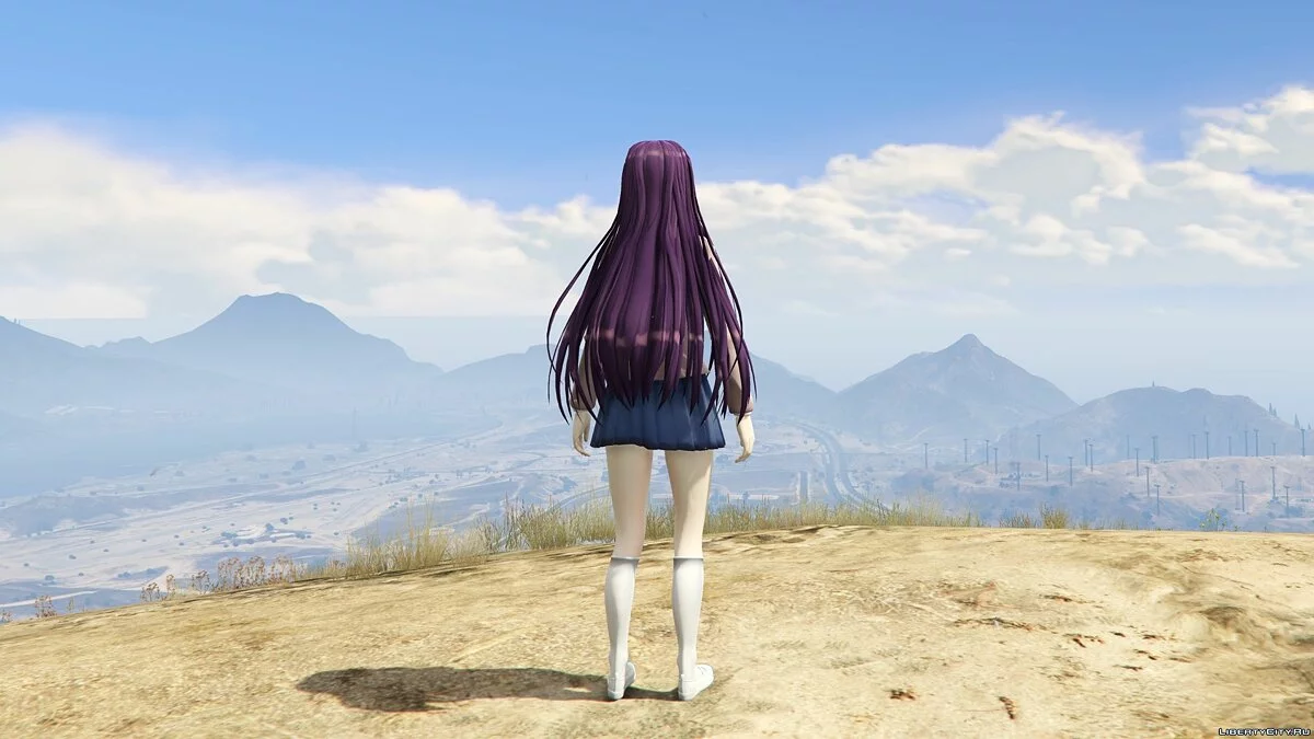 Yuri from Doki Doki Literature Club / GTA 5