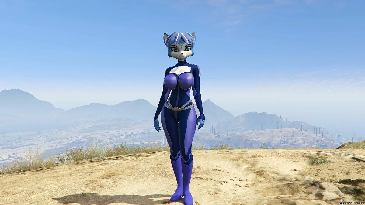 Кристал из Star Fox: Assault / GTA 5