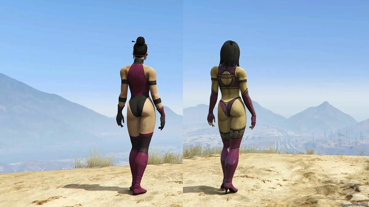 Mileena from Mortal Kombat 9 / GTA 5