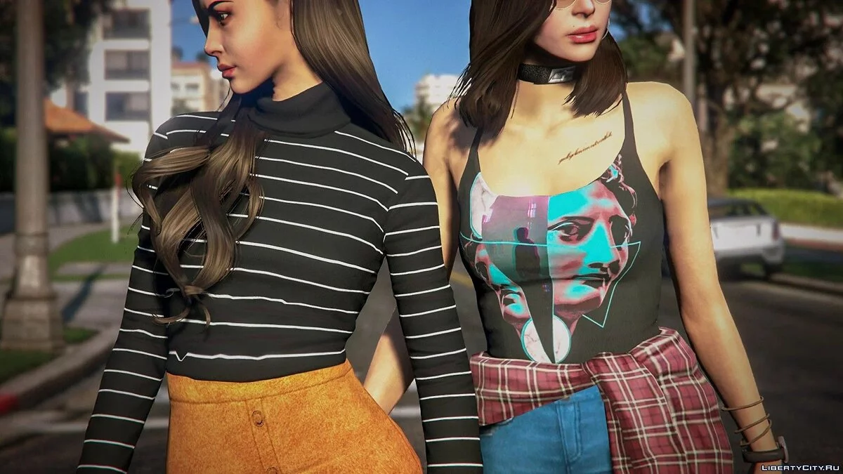 Ada Wong em roupas casuais [Add-On Ped | Substituir] v1.1 / GTA 5