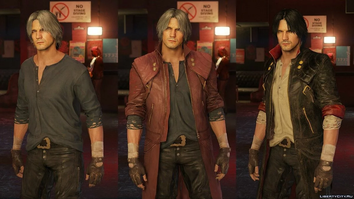 Dante dari Devil May Cry 5 / GTA 5