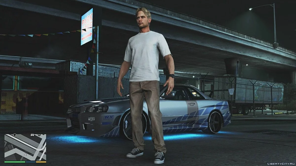 Пол Уокер [Add-On Ped] 1.0 / GTA 5