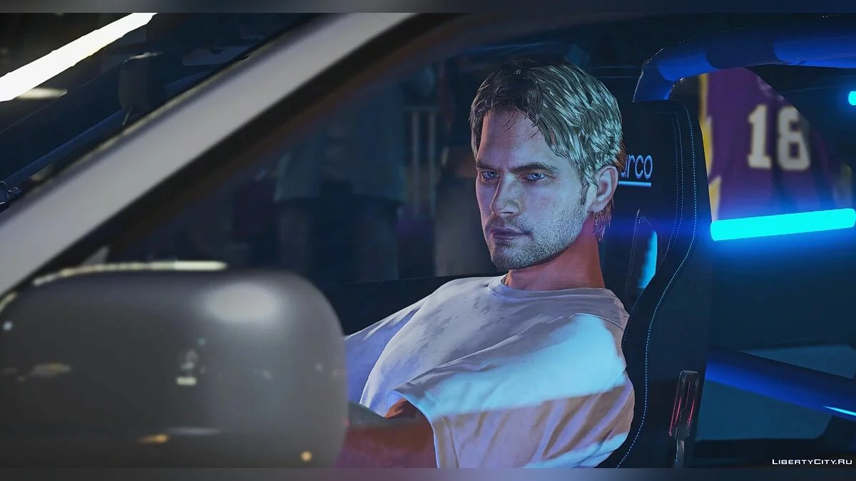 Пол Уокер [Add-On Ped] 1.0 / GTA 5