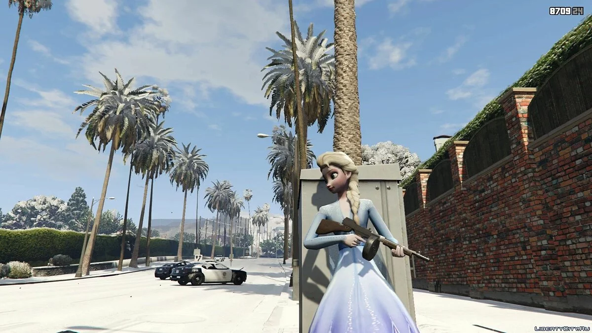 Elsa from Frozen II v0.3.1 / GTA 5