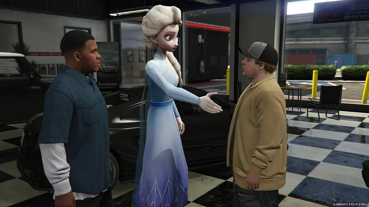 Elsa from Frozen II v0.3.1 / GTA 5