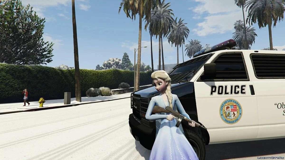 Elsa from Frozen II v0.3.1 / GTA 5