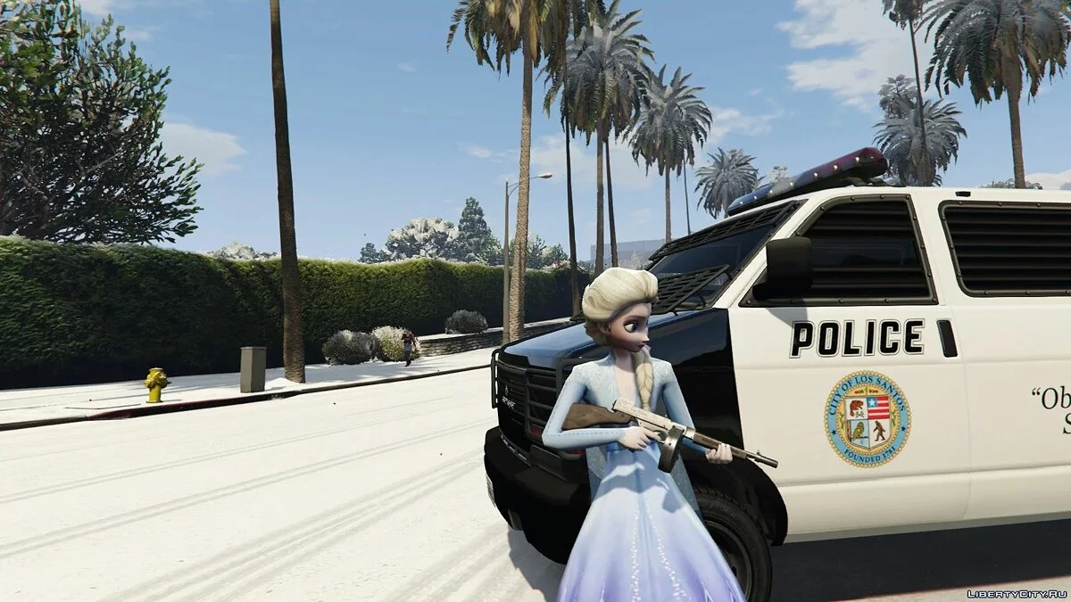 Elsa from Frozen II v0.3.1 / GTA 5