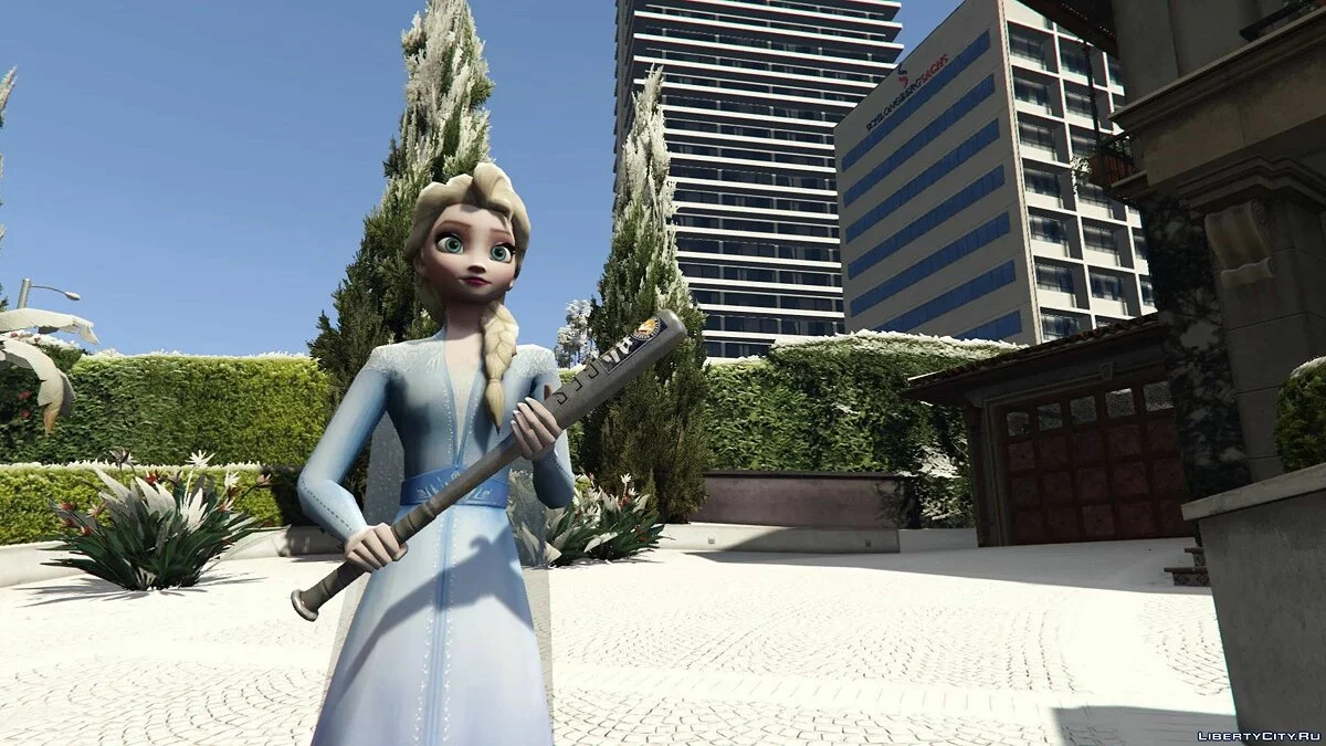 Elsa from Frozen II v0.3.1 / GTA 5