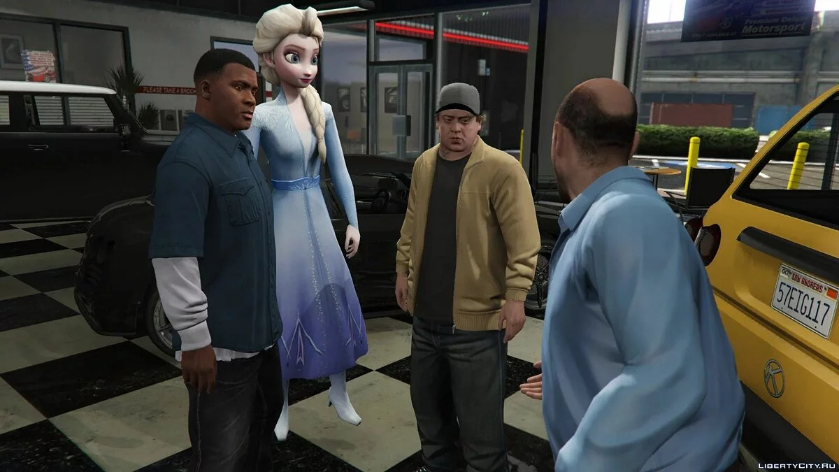 Elsa from Frozen II v0.3.1 / GTA 5