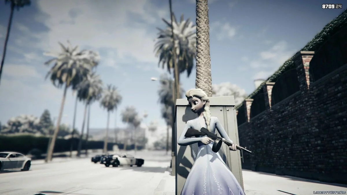 Elsa from Frozen II v0.3.1 / GTA 5