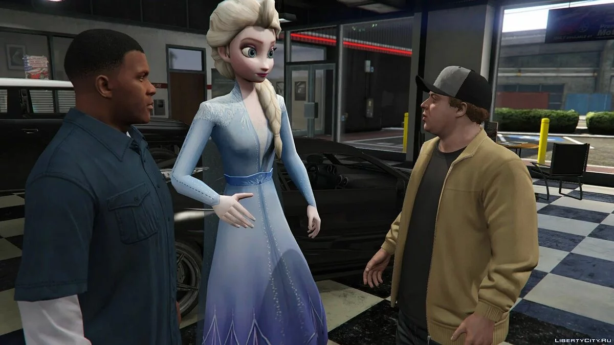 Elsa from Frozen II v0.3.1 / GTA 5