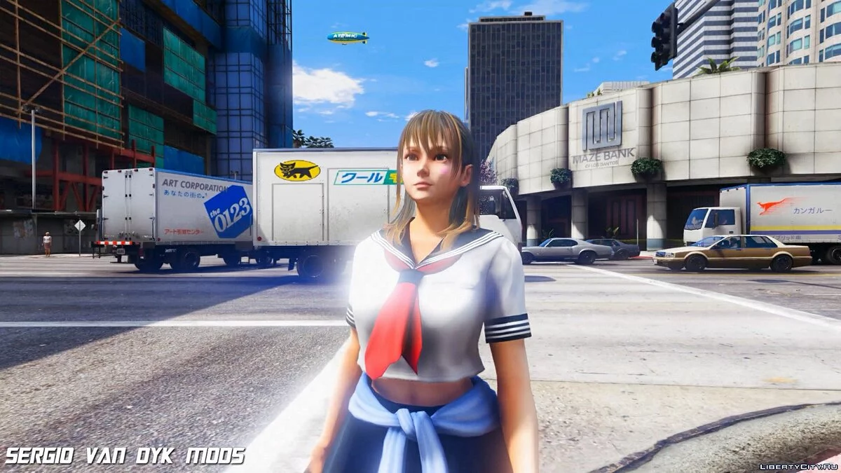 Nanami in School Uniform / GTA 5