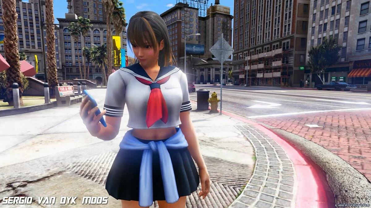 Nanami in School Uniform / GTA 5