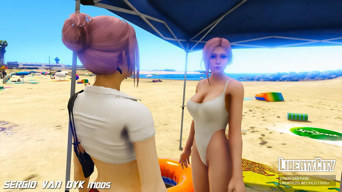 Eliza dalam bodysuit / GTA 5