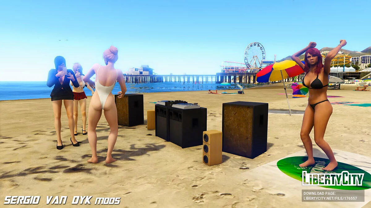 Eliza dalam bodysuit / GTA 5