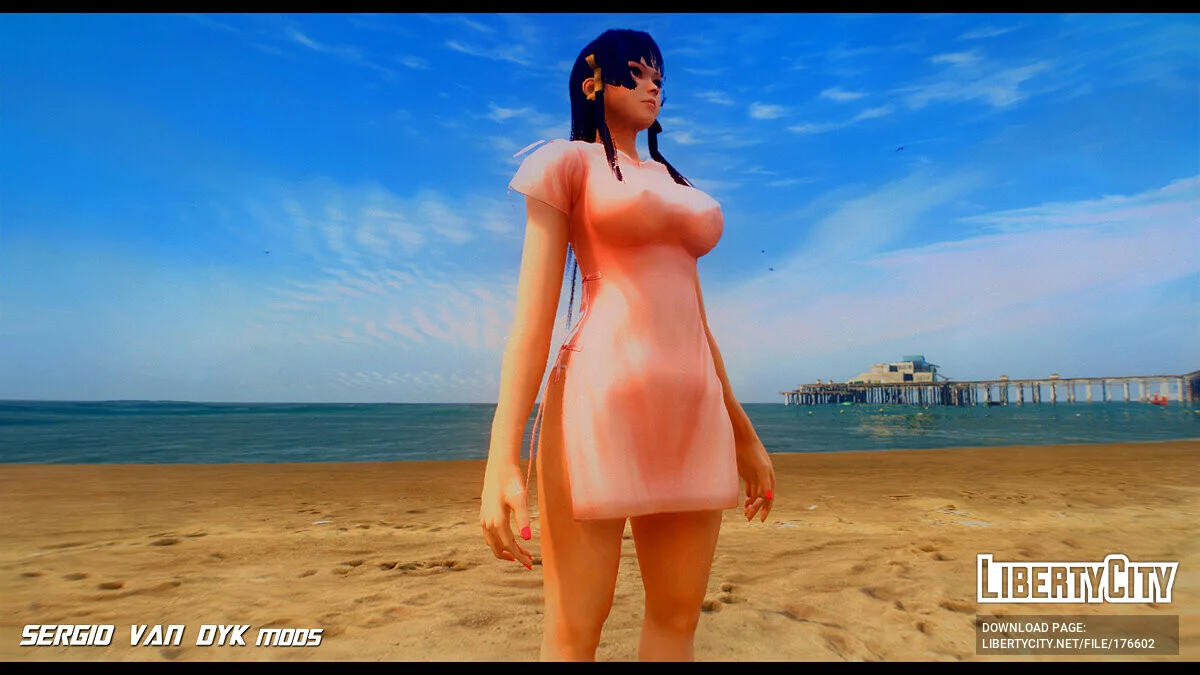 Nyotengu en costume d'infirmière / GTA 5