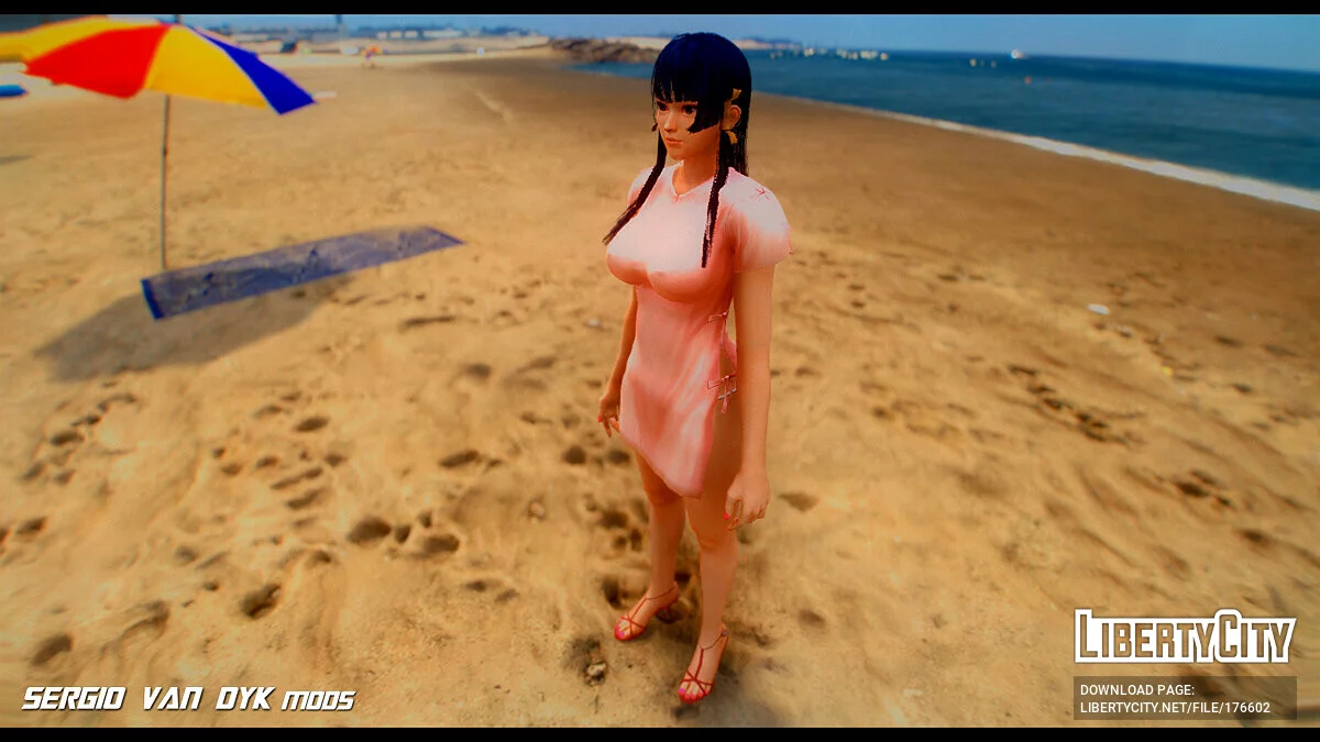 Nyotengu en costume d'infirmière / GTA 5