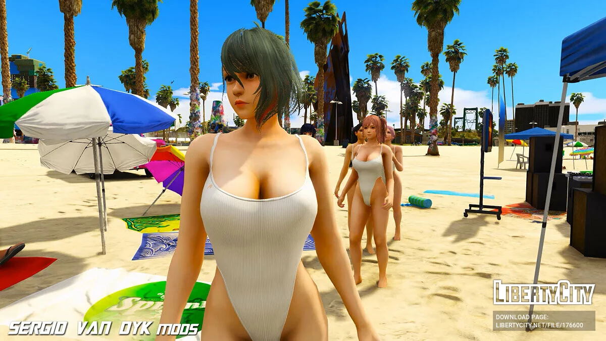 Tamaki en justaucorps / GTA 5