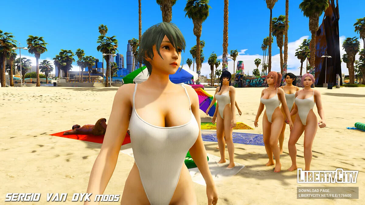 Tamaki en justaucorps / GTA 5